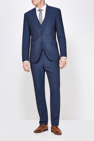 Wool Rich Blend Suit: Jacket